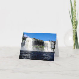 Vattenfall 4 Venezuela Jungle Ligge Fine Art Kort