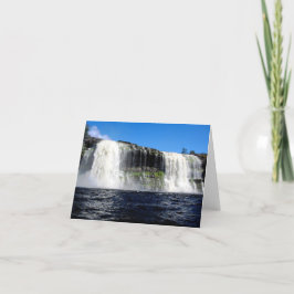 Vattenfall 4 Venezuela Jungle Ligge Fine Art Kort