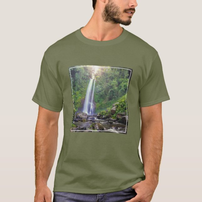 Vattenfall | Bali, Indonesien T Shirt (Framsida)