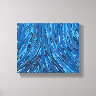 Vattenfall Canvastryck