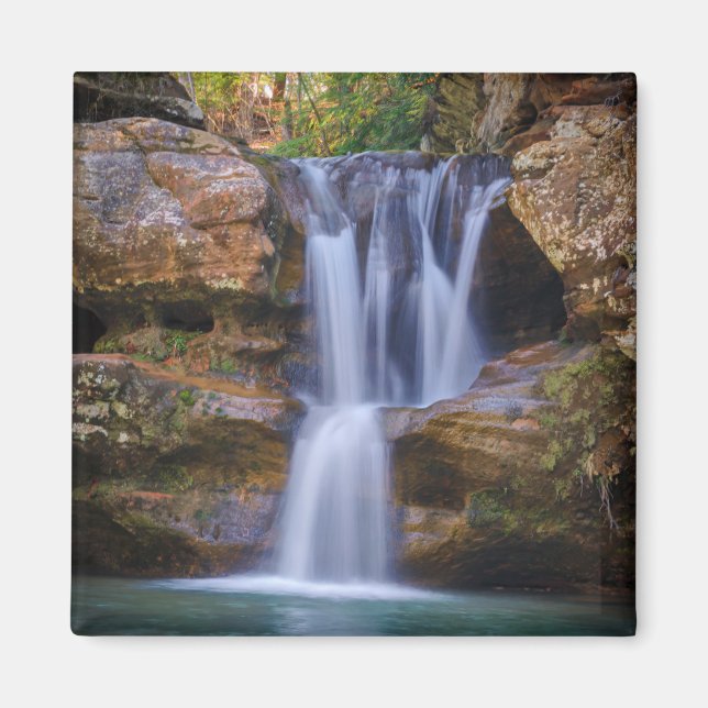 Vattenfall | Cedar Falls, Ohio Magnet (Framsidan)