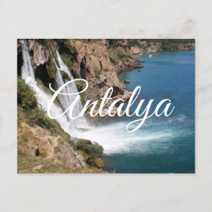 Vattenfall Duden i Antalya (Turkiet) Vykort