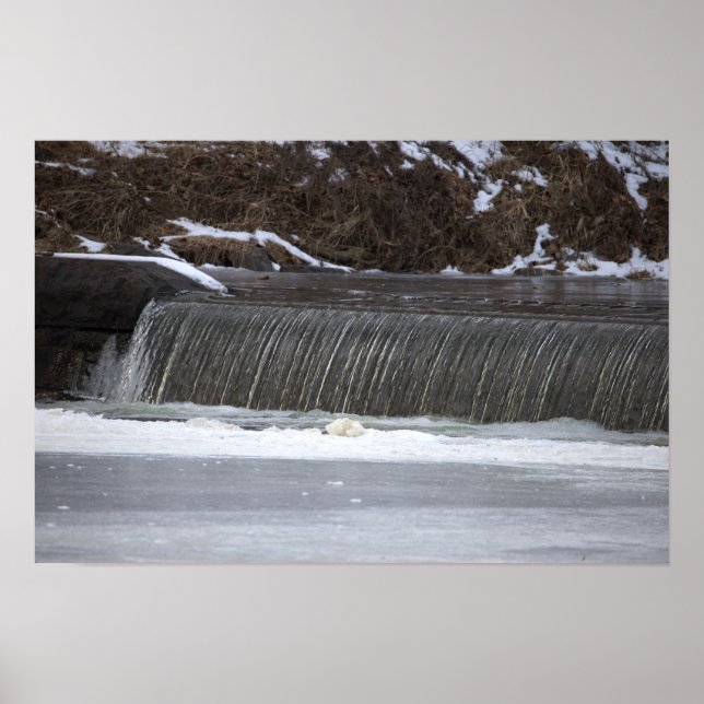 Vattenfall Fotoposter Poster (Framsidan)