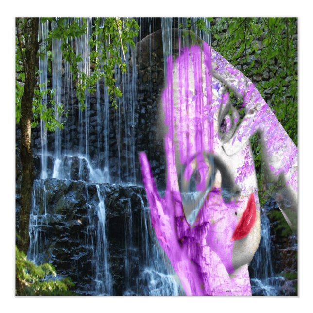 Vattenfall Fototryck (Framsidan)