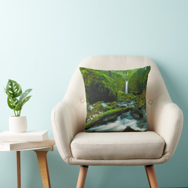 Vattenfall | Grotto Falls, Oregon Kudde (Stol)