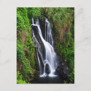 Vattenfall, Hamakua-kusten, Hawaii Vykort
