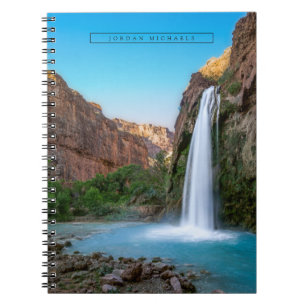 Vattenfall Havasu Falls vid Sunset Anteckningsbok