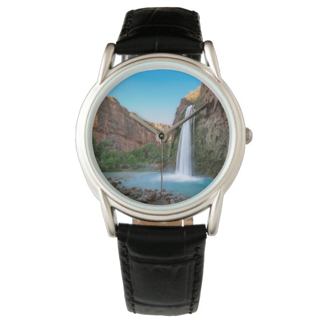 Vattenfall | Havasu Falls vid Sunset Armbandsur (Framsida)
