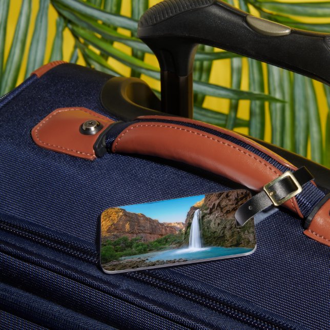 Vattenfall | Havasu Falls vid Sunset Bagagebricka (Framsida Insitu 3)
