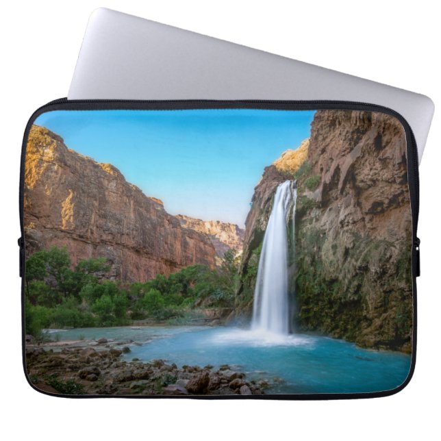 Vattenfall | Havasu Falls vid Sunset Laptop Fodral (Framsidan)