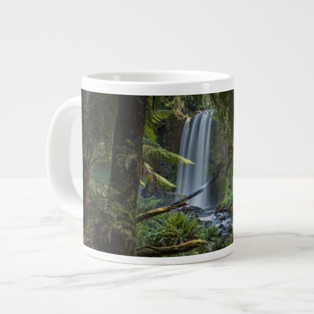 Vattenfall | Hopetoun Falls, Nya Zeeland Jumbo Mugg (Framsida vänster)