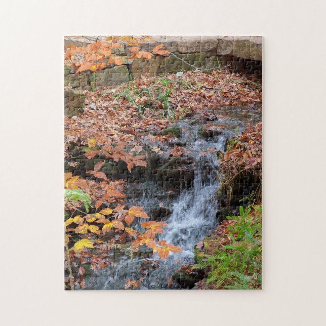 Vattenfall i Arkansas USA Pussel (Vertikal)