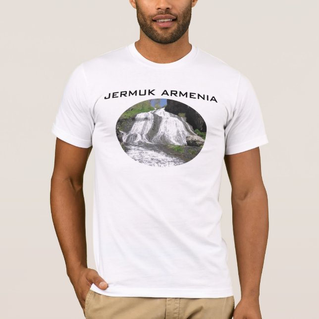 Vattenfall i Armenien Tee Shirt (Framsida)