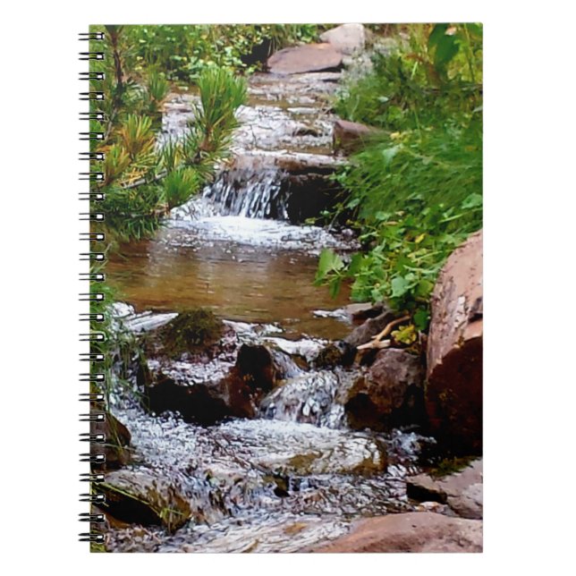 Vattenfall i Colorado Anteckningsbok (Framsidan)