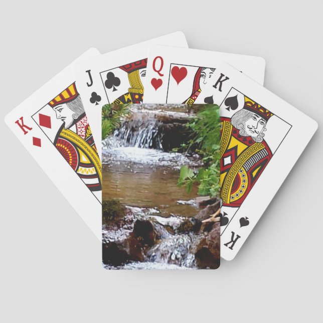 Vattenfall i Colorado Casinokort (Baksidan)