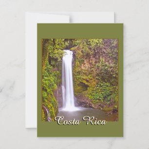 Vattenfall i Costa Rica Vykort