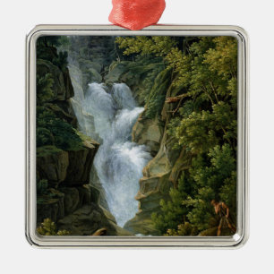 Vattenfall i den Bern Skotska högländernan, 1796 Julgransprydnad Metall