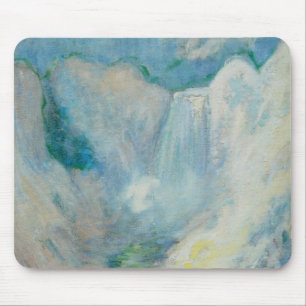 Vattenfall i gulsten av Twachtman, Vintage Art Musmatta