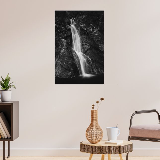 Vattenfall i Hell Gorge, Slovenien Poster (Vardagsrum 3)