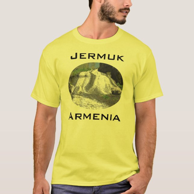 Vattenfall i Jermuk Armenien Tröja (Framsida)