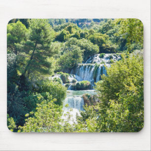 Vattenfall i Krka nationalpark - Dalmatien, Kroati Musmatta