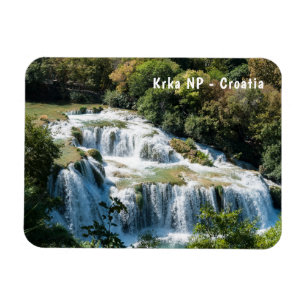 Vattenfall i Krka-nationalparken - Dalmatien, Kroa Magnet