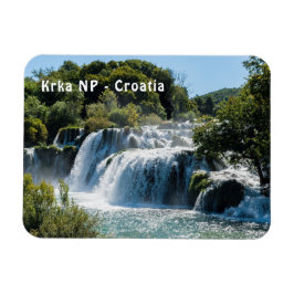 Vattenfall i Krka-nationalparken - Dalmatien, Kroa Magnet