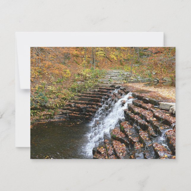 Vattenfall i Laurel Backe State Park II (Framsida)