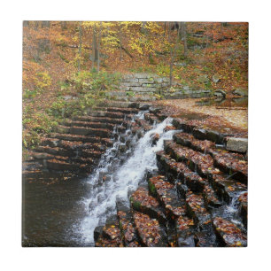 Vattenfall i Laurel Backe State Park II Kakelplatta