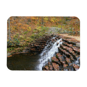 Vattenfall i Laurel Backe State Park II Magnet