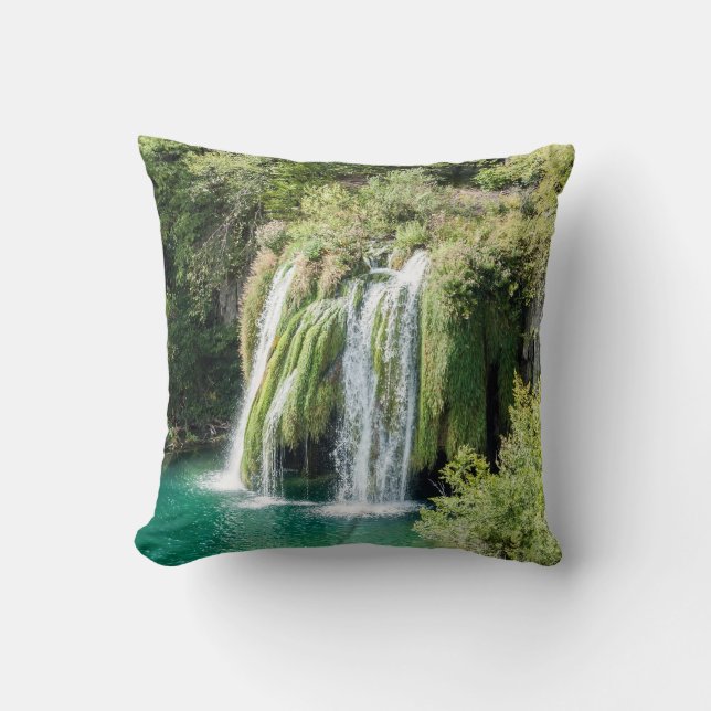 Vattenfall i nationalparken Plitvice - Kroatien Kudde (Framsida)