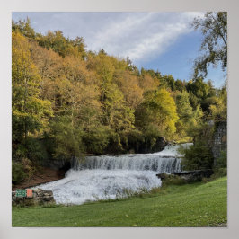 Vattenfall i New York Poster