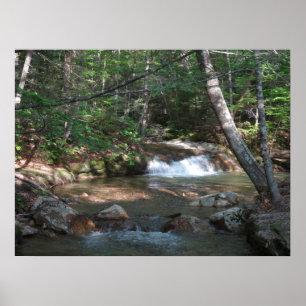 Vattenfall i Pemigewasset River II Poster