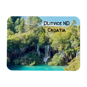 Vattenfall i Plitvice nationalpark - Kroatien Magnet