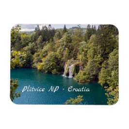 Vattenfall i Plitvice nationalpark - Kroatien Magnet