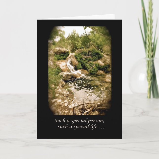 Vattenfall i Skogen Firande i livets inbjudan (Framsida)