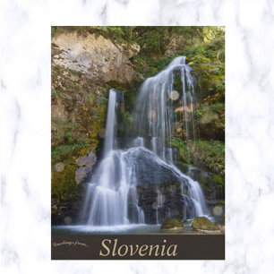 Vattenfall i Sloveniens vykort