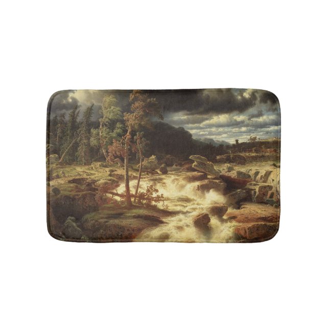 Vattenfall i Sverige (av Marcus Larson) Badrumsmatta (Framsidan)