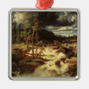 Vattenfall i Sverige (av Marcus Larson) Julgransprydnad Metall