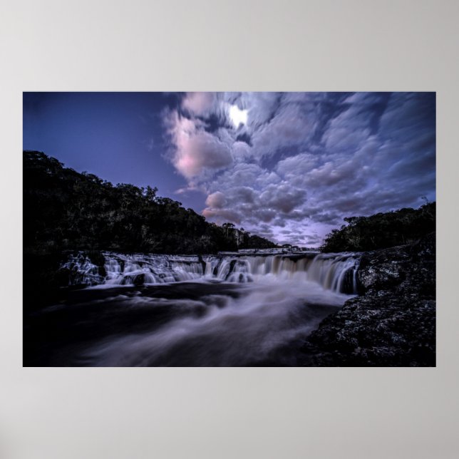 Vattenfall i Venâncios Poster (Framsidan)