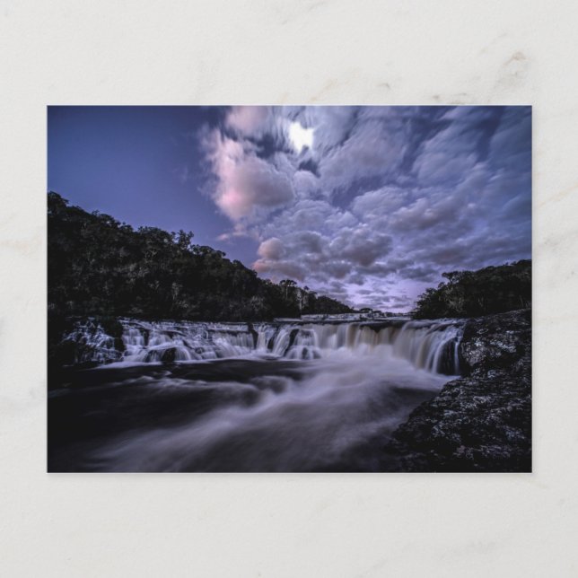 Vattenfall i Venâncios Vykort (Framsida)