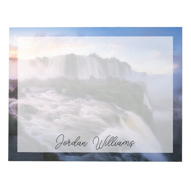 Vattenfall | Iguazu Waterfall, Brasilien Anteckningsblock (Framsida)