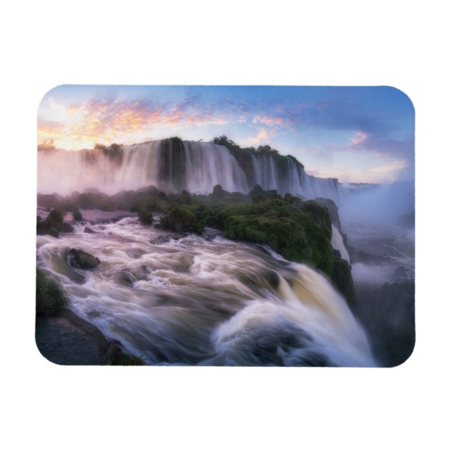 Vattenfall | Iguazu Waterfall, Brasilien Magnet (Horisontell)