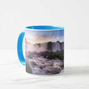 Vattenfall Iguazu Waterfall, Brasilien Mugg