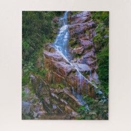 Vattenfall - Inca Trail, Peru - Travel Photography Pussel