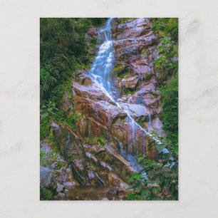 Vattenfall - Inca Trail, Peru - Travel Photography Vykort