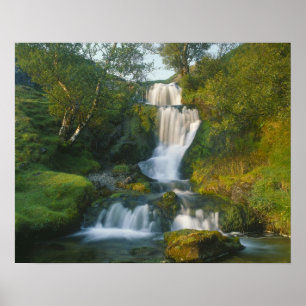 Vattenfall, Isle of Skye, Skottland Poster