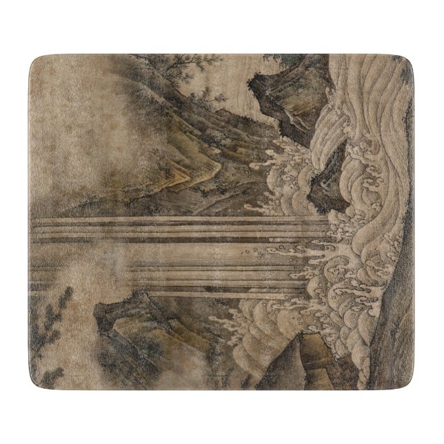 Vattenfall (japansk landskapskonst) (Kano Motonobu (Framsidan)