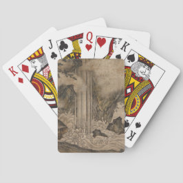 Vattenfall (japansk landskapskonst) (Kano Motonobu Casinokort