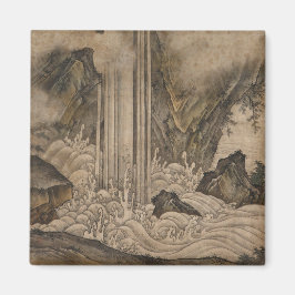 Vattenfall (japansk landskapskonst) (Kano Motonobu Magnet